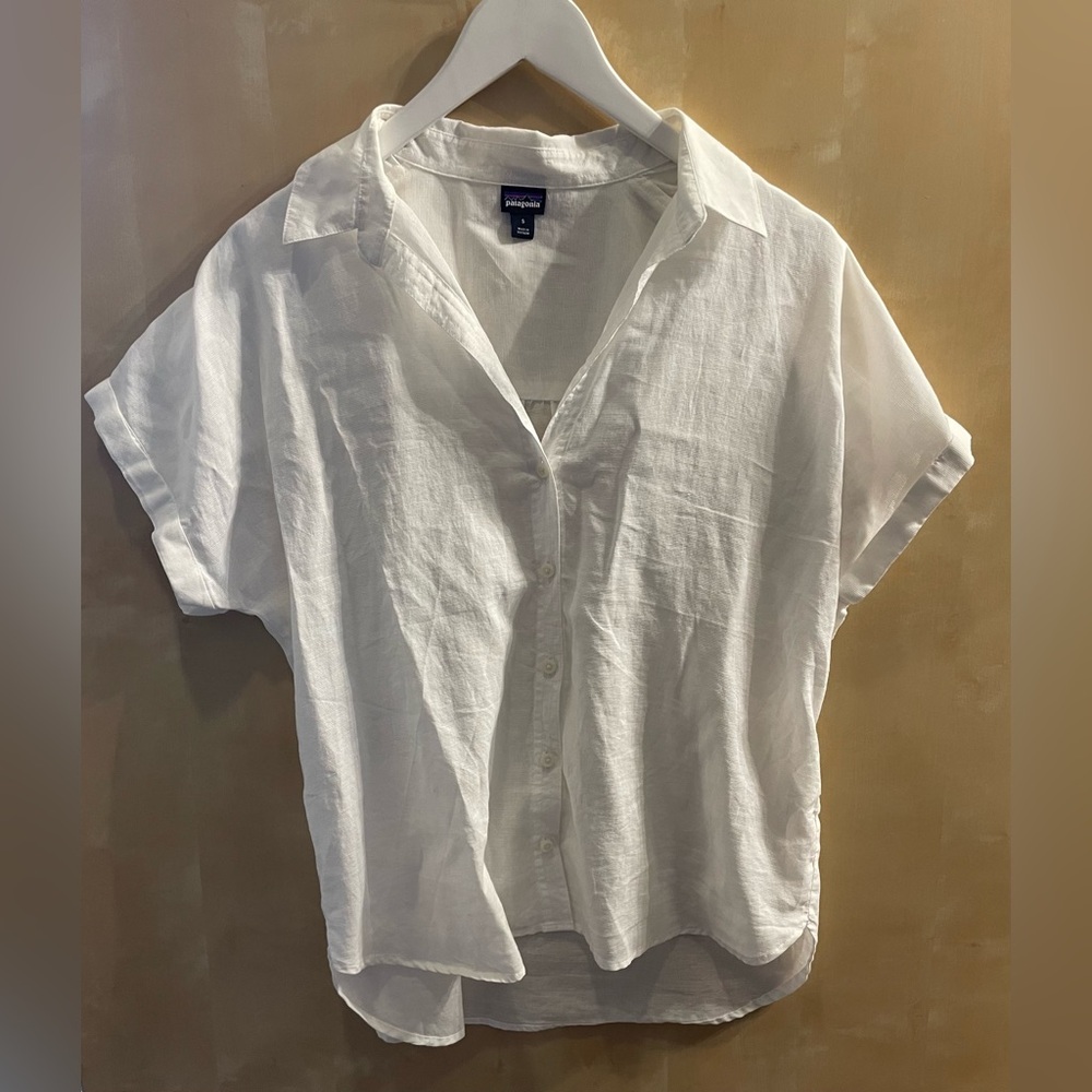 NWOT Patagonia Lightweight A/C Shirt | size S | white